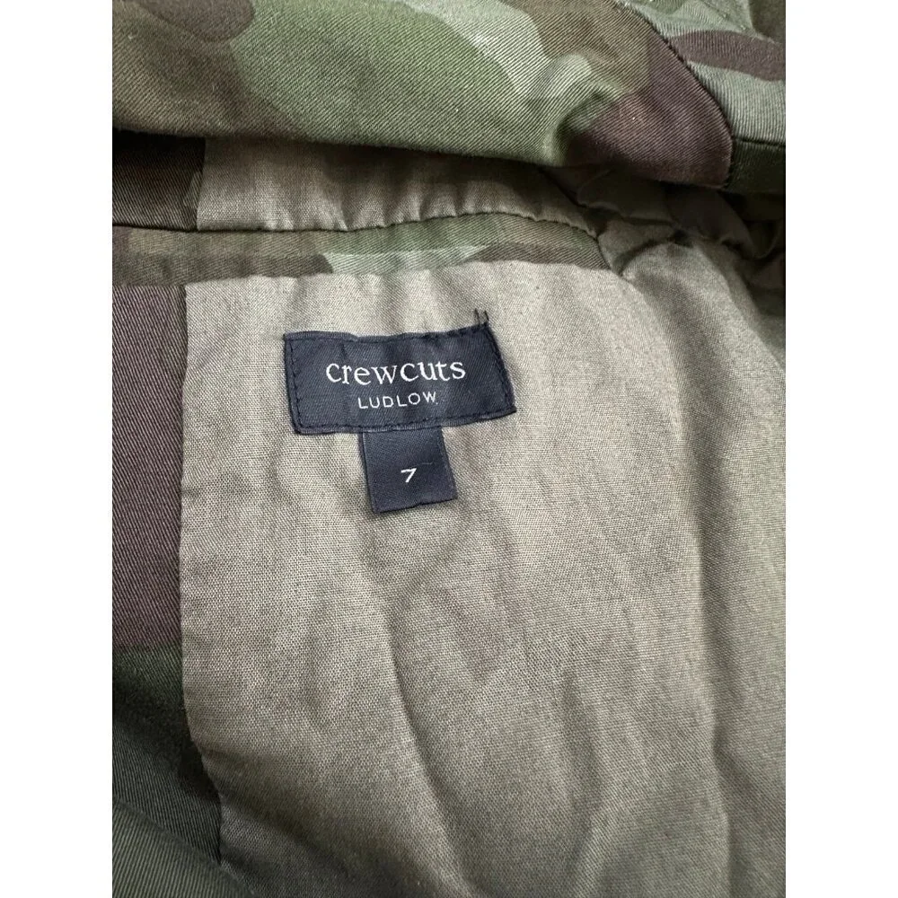 J.Crew Crewcuts Camouflage Ludlow jacket